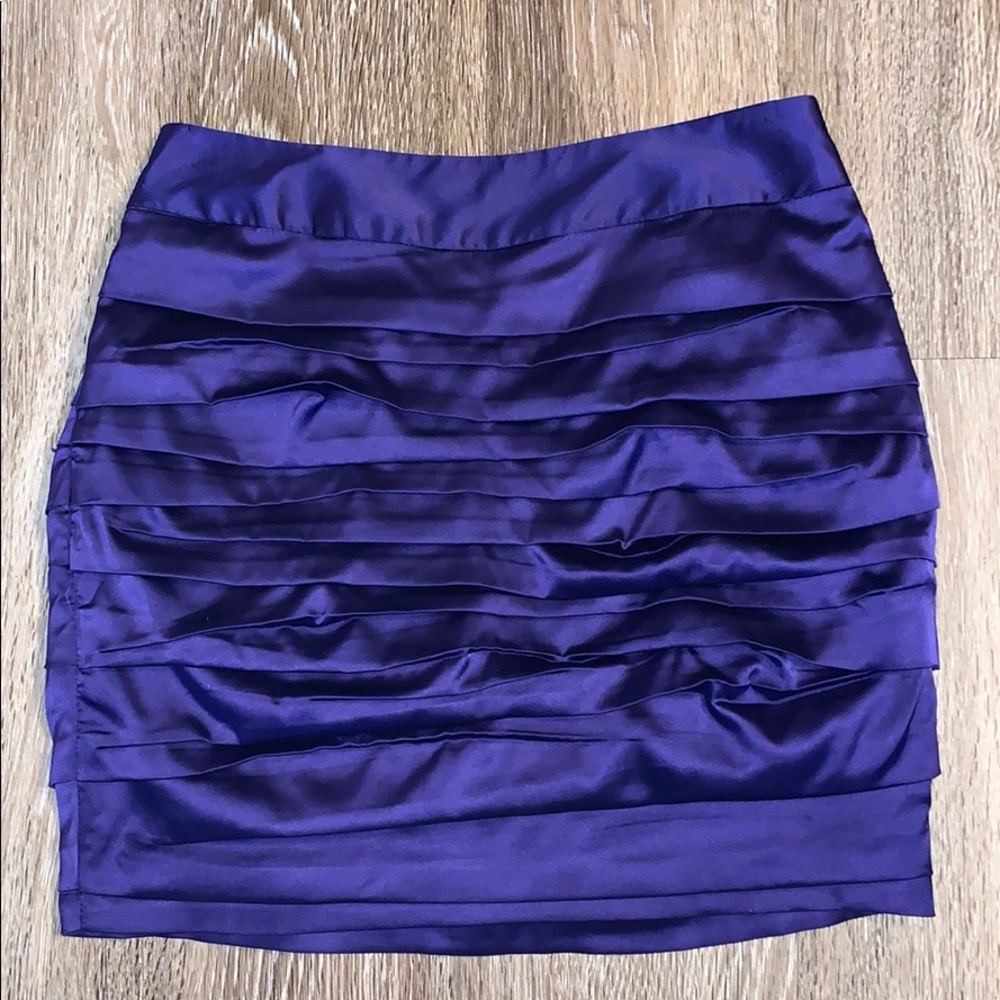 Silky EXPRESS Mini Skirt with Ruching